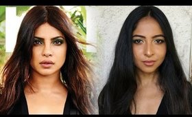 PRIYANKA CHOPRA Inspired Makeup Look | Tropical Summer Eyemakeup | Stacey Castanha