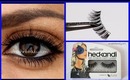 How to apply false eyelashes (Makeup 101 - makeup for beginners) easy