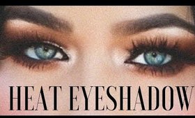 PETITE  HEAT MATTE EYESHADOW TUTORIAL