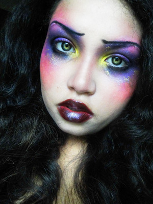 dior runway inspired makeup
