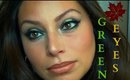 HOW TO: Fall Emerald Green Smokey Eye Makeup #Thanksgiving makeup 2015