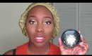 Full face makeup tutorial + trying out black radiance setting powder