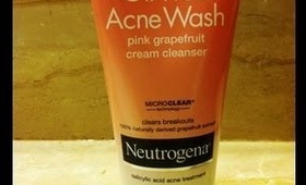 Review :Neutragena Pink Grapefruit Cream Cleanser