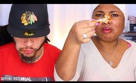 Blazin  Buffalo Wild Wings challenge! Queenii Rozenblad