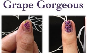 Summer Series-Grape Gorgeous 2 Nail Tutorials