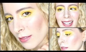 Yellow Summer Smoky Eye (Minion Insp.) Makeup Tutorial: GRWM Despicable Me 3 Movie