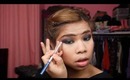 Middle-east  Smokey Green eye shadows