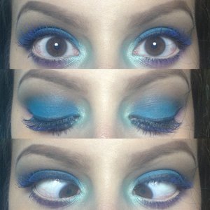 really fun makeup look inspired by Angela from batalash beauty. :) blue mascara is the best!
follow me on Instagram too see more makeup @beautybygizelle
or check out my new blog! whoisgizellemarie.blogspot.com