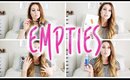 Empties #22 - vlogwithkendra