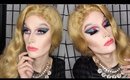 Full Drag Queen Makeup Tutorial | Coral Sunrise Eyes | Step by Step