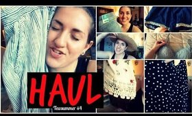 CLOTHING HAUL + VLOG | Tewsummer