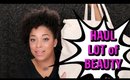 HAUL LOT OF BEAUTY | ColourPop, Natural Hair, Drugstore  || NaturallyCurlyQ