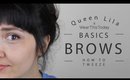 How to tweeze your brows - BASICS - QueenLila.com
