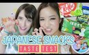 Japanese Snacks TASTE TEST | Ft. Mimei