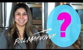 FULL MAKEOVER TIME LAPSE #8 - On Helen - CUT, COLOR, MAKEUP