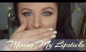 Mixing All My Liquid Lipsticks | Danielle Scott