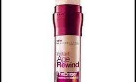 Review & Demo  Maybelline Instant Age Rewind Eraser Treatment