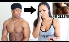 SUBSCRIBER SENT NUDES TO MANNIE 😡 | READING MY FIANCE INSTAGRAM DM'S