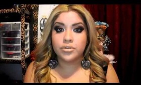 Cherry Bomb "Look" Using Glama Girl Cosmetics