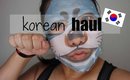 "My" Korean Haul