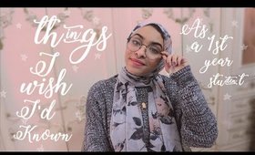 Advice for new pharmacy students 💭 Things I wish I'd known as a first year student ~ Reema