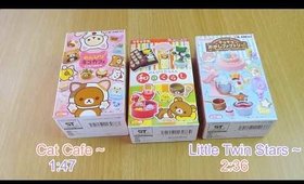 Re-Ment Unboxing! Rilakkuma + Little twin stars