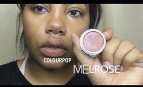 ColourPop Melrose - ONE LID COLOR