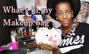 What's in my makeup bag + Mes nouveaux éclairages