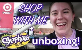 SHOPKINS UNBOXING + Target Shop With Me