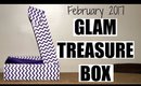 GLAM TREASURE BOX FEBRUARY 2017 | Unboxing and Review | Valentines Special Edition | Stacey Castanha