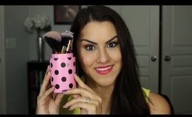 BH Cosmetics Pink a Dot Brush Set Review