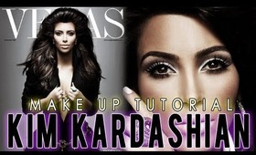 KIM KARDASHIAN VEGAS MAGAZINE MAKE UP TUTORIAL !!!!!!!