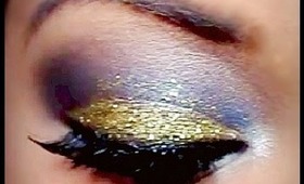 New Years Eve Makeup Tutorial: Glitzen Gold ♡