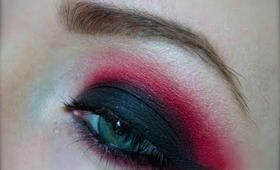 Super Quick Red Smokey Eye