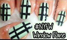 #NYFW Spring 2014 ★ @Sally Hansen Get the Window Pane Manicure From Tracy Reese on Your Tips