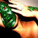 The Lizard Inspired Makeup