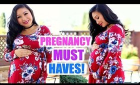 PREGNANCY MUST HAVES| Best Products for First, Second +Third Trimester Pregnancy