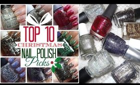 Top Ten Christmas Glitter Nail Polish Picks