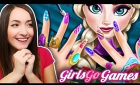 PLAYING WEIRD NAIL POLISH GAMES! // Girls Go Games