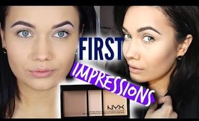 NEW NYX Cosmetics HIGHLIGHT & CONTOUR Palette Review