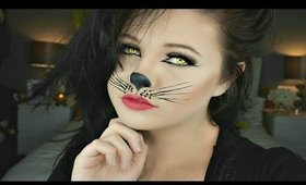 Sexy Cat Halloween Makeup Tutorial | Danielle Scott