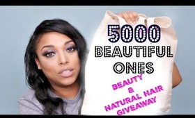 5K MAKEUP & NATURAL HAIR GIVEAWAY - OPEN | NaturallyCurlyQ