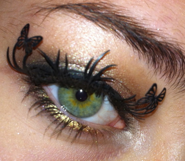 Paperself eyelashes Deer&Butterfly | Zoe F.'s (zoendout) Photo | Beautylish
