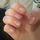 glitter nails