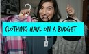 Clothing Haul| Saving Money on Clothes!