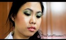 Spring Inspired Green and Yellow Eye Makeup Tutorial - thelatebloomer11