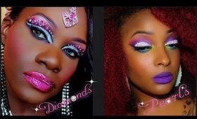 Diamonds & Pearls Makeup Collab w| Esther Moore-Helfer