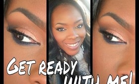 Get ready with me! Purple and copper