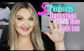 5 DRUGSTORE PRODUCTS THAT ARE BETTER THAN HIGHEND