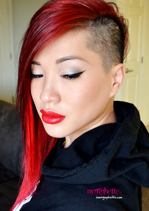 Goodbye pink...  Hello red...
http://iamnymphette.com/2012/02/red-rojo-rouge/